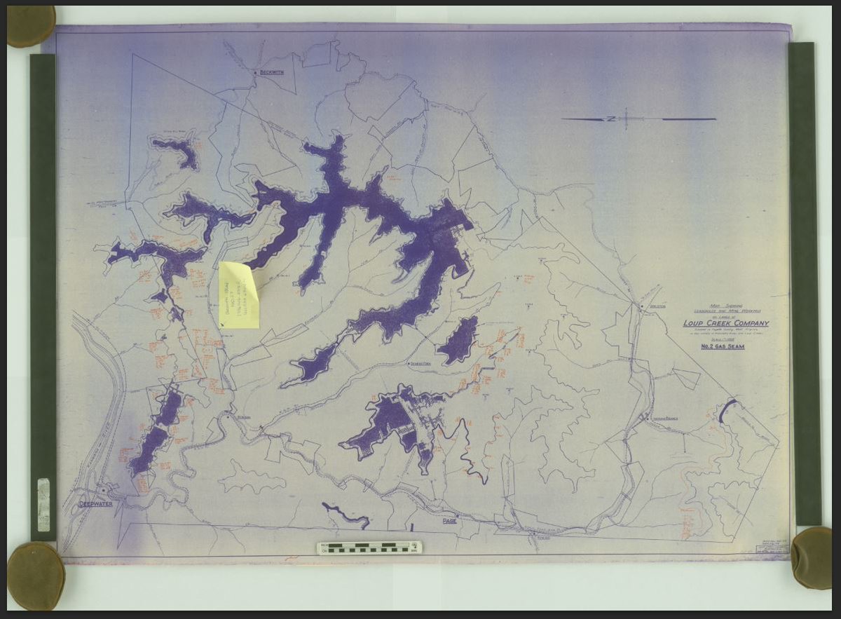 minemaps's tweet photo. Here is doc# 390297, Loup Creek Coal Co. From the #2Gas #bituminous #coal seam. https://t.co/W9YgCVNh1s