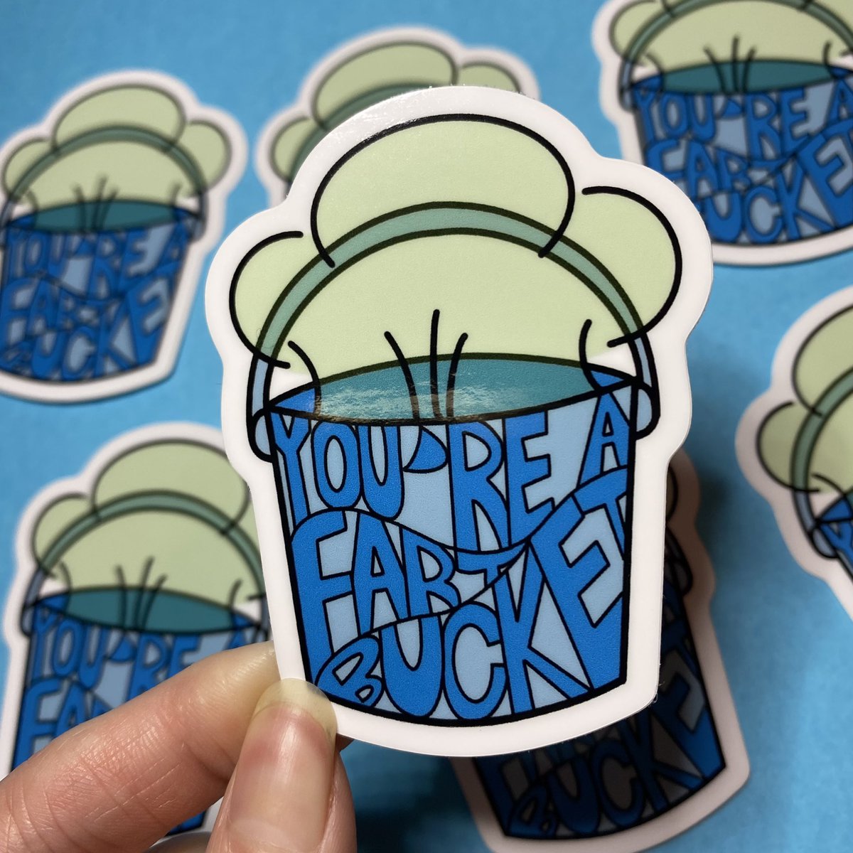 You're a fart bucket 😋💨