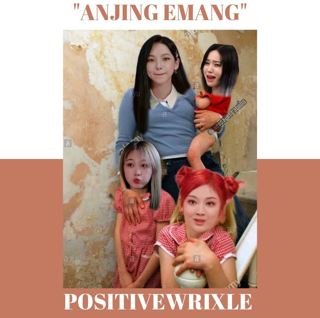 "anjing emang"

Cw // harsh word

Aespa five au
© positivewrixle