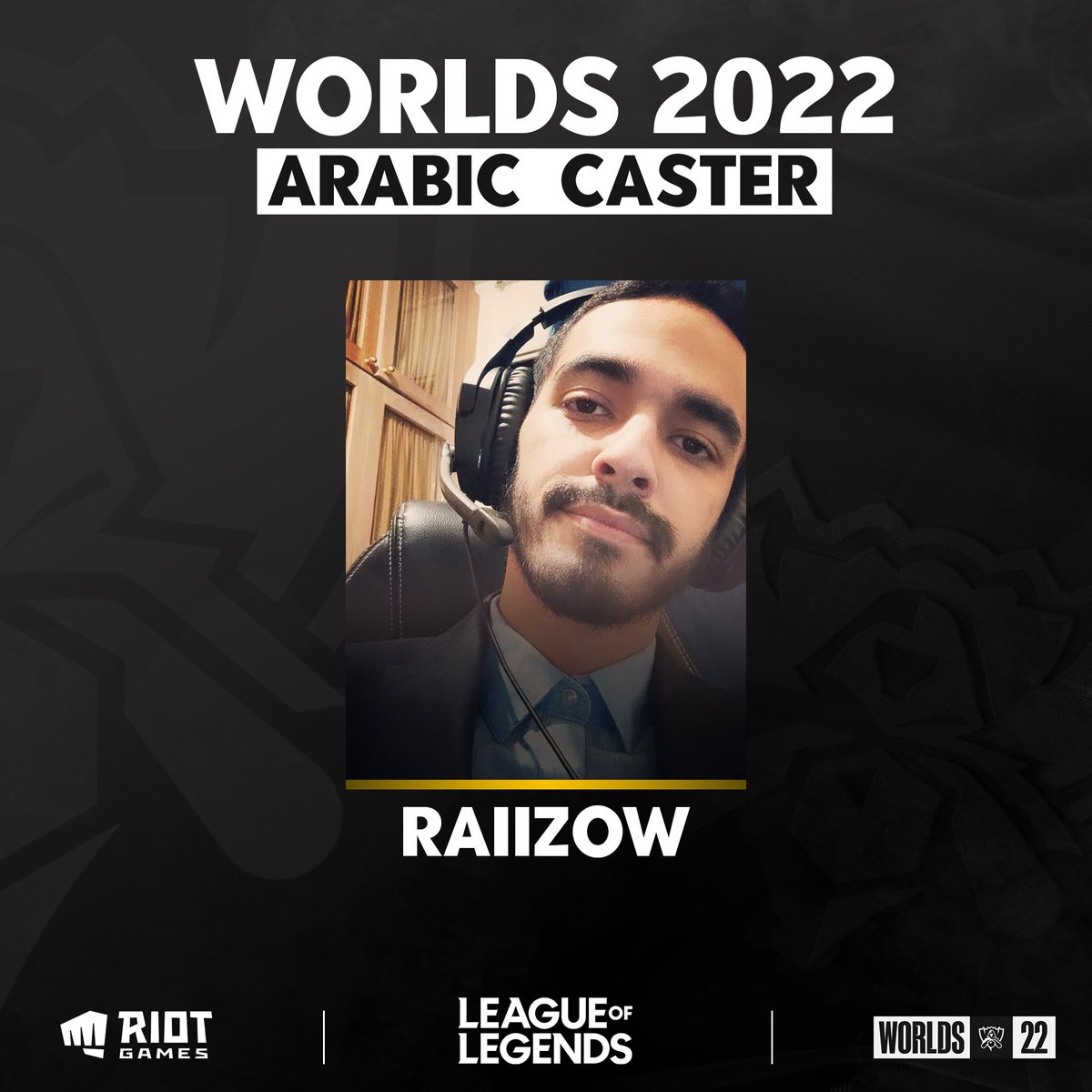 I have been chosen to cast the Worlds 2022 playoffs on the riot games official arabic broadcast 👌

I'll be casting GenG vs Damwon quarterfinals, the. I'll cast the grand finals in 2 weeks 🔥🔥

Are you guys ready ? BECAUSE I DEFINETLY AM 🤯

#WORLDS2022