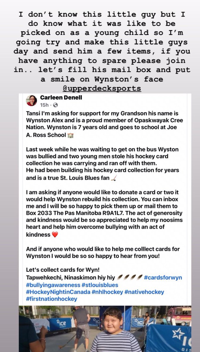 Deniscbrl87's tweet photo. Please hit the picture and read the story, let’s help this little guy out. Can you please share as well @UpperDeckAssist @UpperDeckSports https://t.co/c4y9Tdp1nx