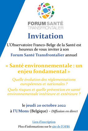 ars_grand_est's tweet photo. [7eme Forum Santé Transfrontalier] La "#santé #environnementale : un enjeu fondamental" organisé par l’Observatoire Franco-Belge de la Santé #OFBS à Mons en Belgique 🇫🇷🇧🇪

Programme de la journée 👉 https://t.co/LGP1TElYVO https://t.co/LrdS2PlQZ0