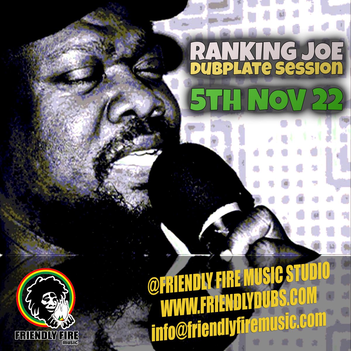 Friendly_Dubs's tweet photo. Calling all Roots and Culture producers - the original RANKING JOE available for 45s / featurings / singles - nice uo your prods with a bit of history!! #reggae #reggaeproducer #rankingjoe #reggaestudio #ukreggae #jamaica #dubschool #ukdub #ukroots #soundsystemculture https://t.co/eJuHKNPKgL