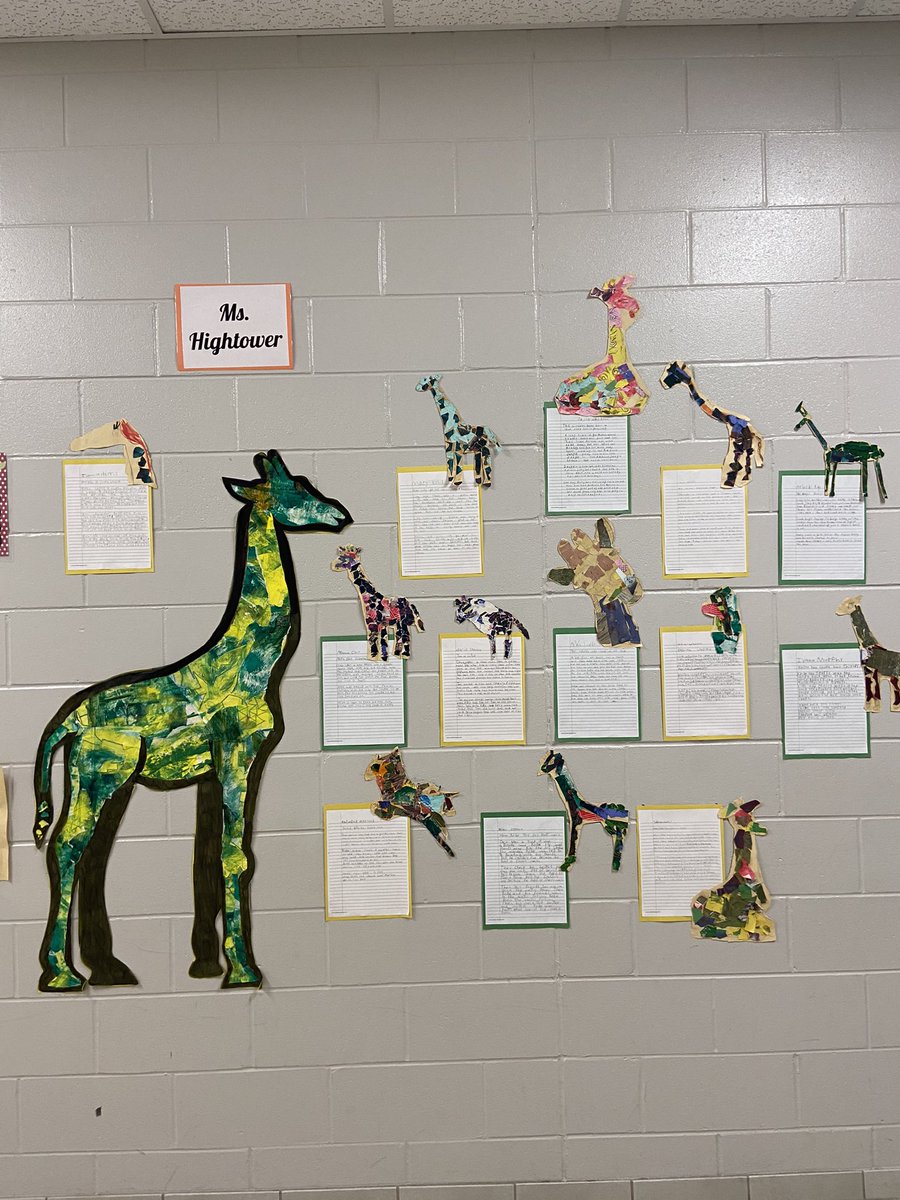 SPEDInstructPM's tweet photo. We are WILD 🦒🦓🐅🐘 about Reading‼️ Our Agents 🕵🏽‍♀️ are putting the final touches on their student work displays for Literacy Night. It’s going to be “Lit”! 😂🔥💯📚#sneakpeek #LitNight #ArtIntegration #ExcellenceiswhatWEdo @ArtsNOW1 @GaDOE_FineArts @AnnLPGA @ReneeEv1446 https://t.co/Ie9v2uY3rw