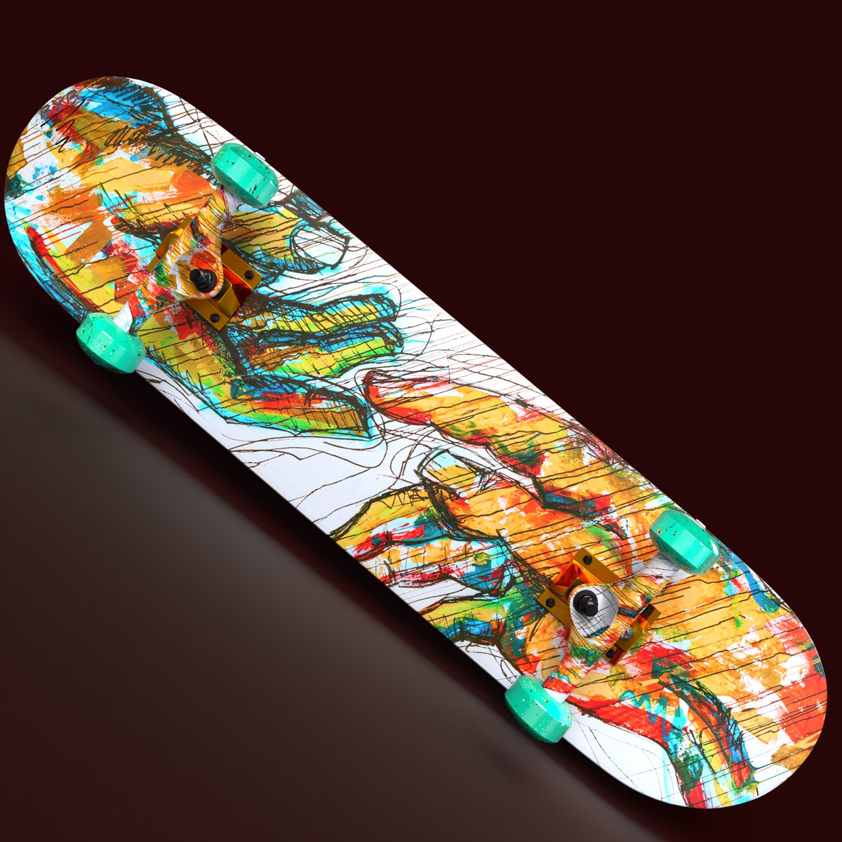 OGmetaArtist's tweet photo. @nftyskateboards @opensea @davebachinsky @Flipacadabra @BBSC_BAP @SkateHallNFT @uganda_sk8bding @PlaySkateX @KevinKowalski_ @steviewilliams_ Hello NFTY here are some picks from my not skateboards https://t.co/tX9ftLc2RO https://t.co/DwMAfRQmKt