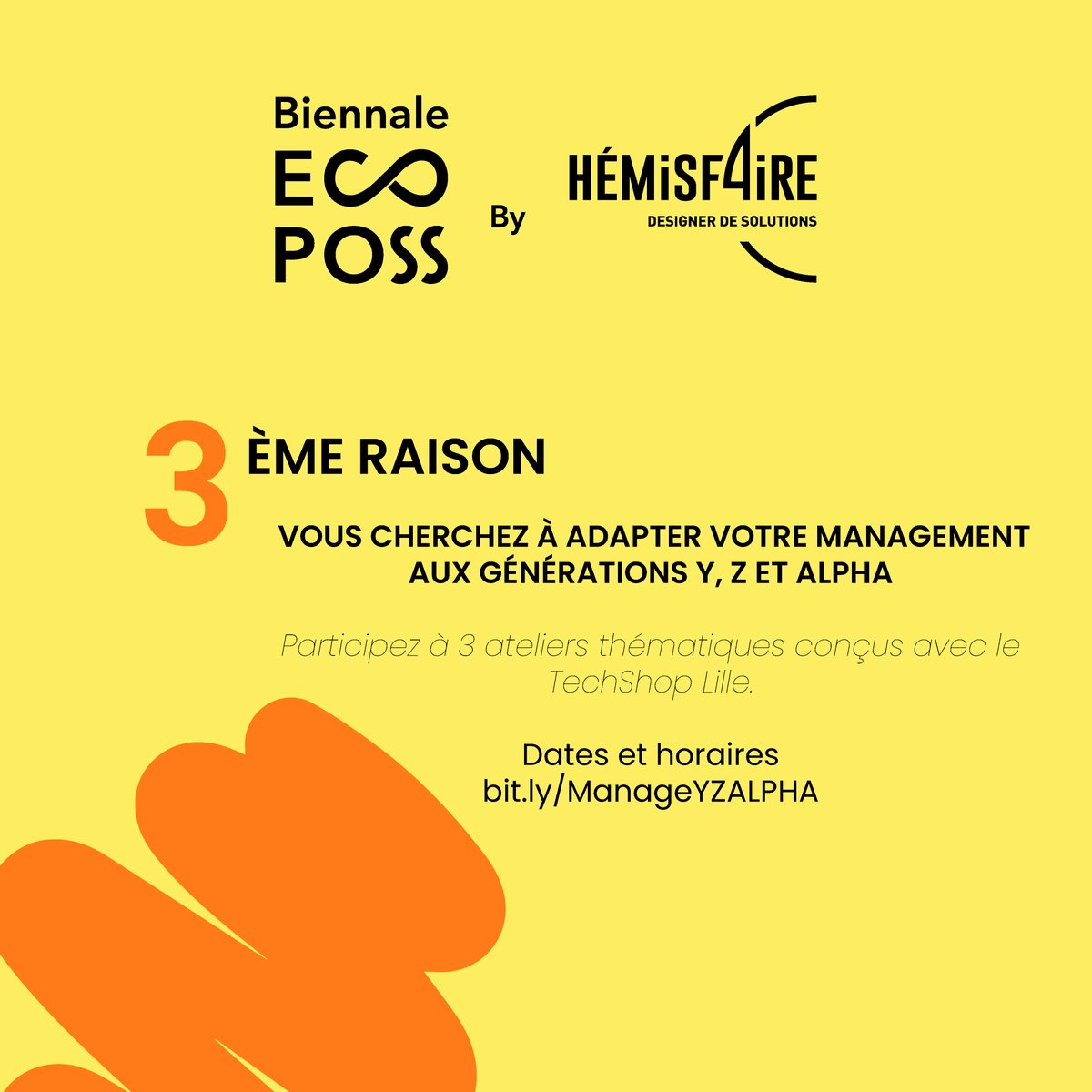• Biennale ECOPOSS by HEMiSF4iRE •

Vous avez entendu parler d’Ecoposs et vous hésitez encore à y participer ?

Voici 3 raisons d'y participer : bit.ly/LI3rECOPOSS

<a href="/ecoposs/">ECOPOSS</a> @UnivCatholille @FacultesUCLille