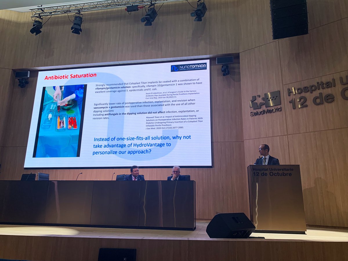 ED_solutions_CP's tweet photo. @NunoTomada demonstrates the power of choice when using #HydroVANTAGE to combat active bugs in your region, starting with the patient’s medical history.
#Antibiotic resistance invites us all to tailor the #AqueousSolution for the #CoatedPenileImplant
@Uroweb
@Coloplast_MD https://t.co/aaTc0io30M