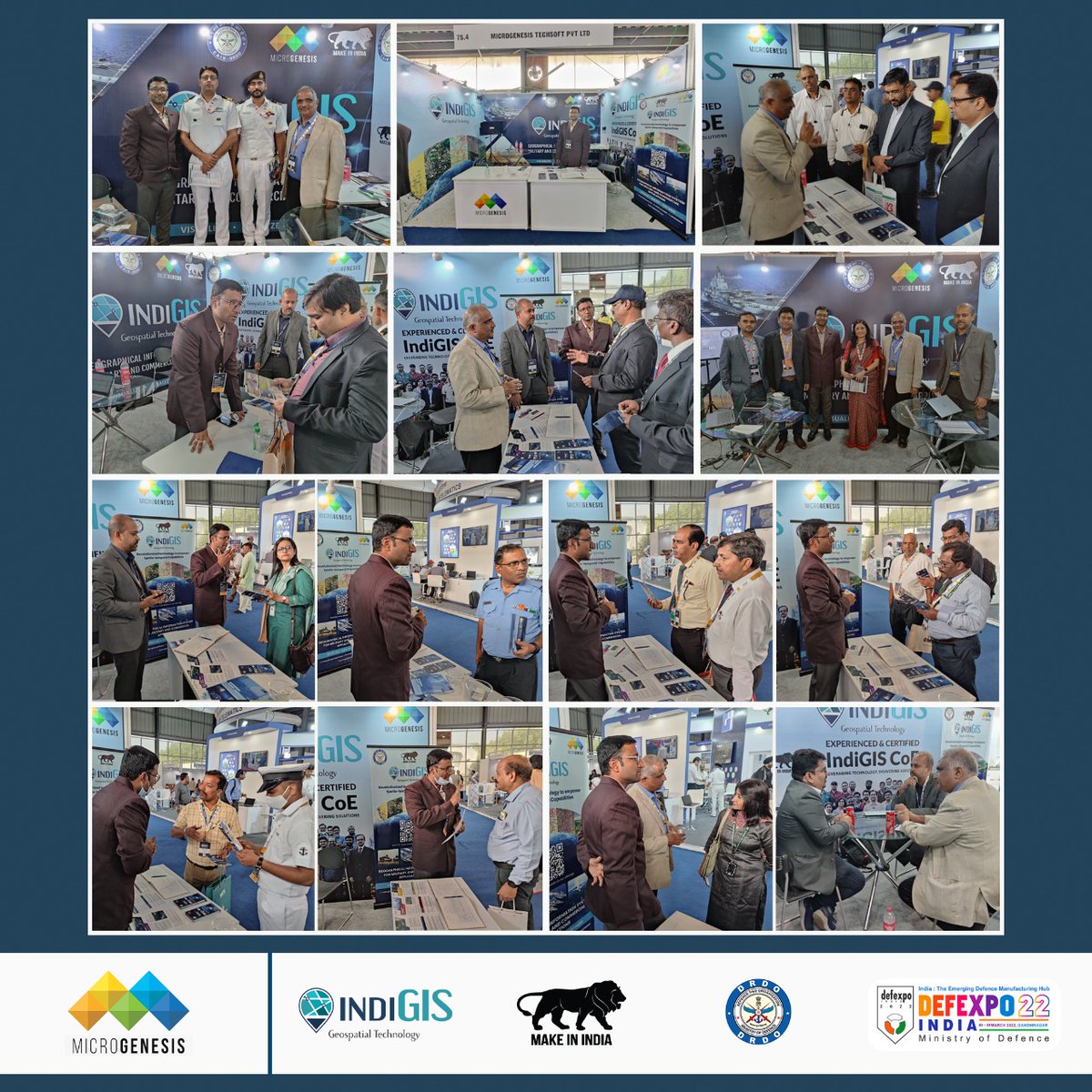 Mgtechsoft's tweet photo. Insightful. Innovative. Iconic

A day filled with intense informative sessions about the advantages of #IndiGIS and #GISTechnology on day 3 of #DefExpo2022

#DefenceExpo #PathToPride #MGenatDefExpo2022 #IndiGISTechnology #GIS #IndiGIS #MakeInIndia https://t.co/J4ovnSMXIT