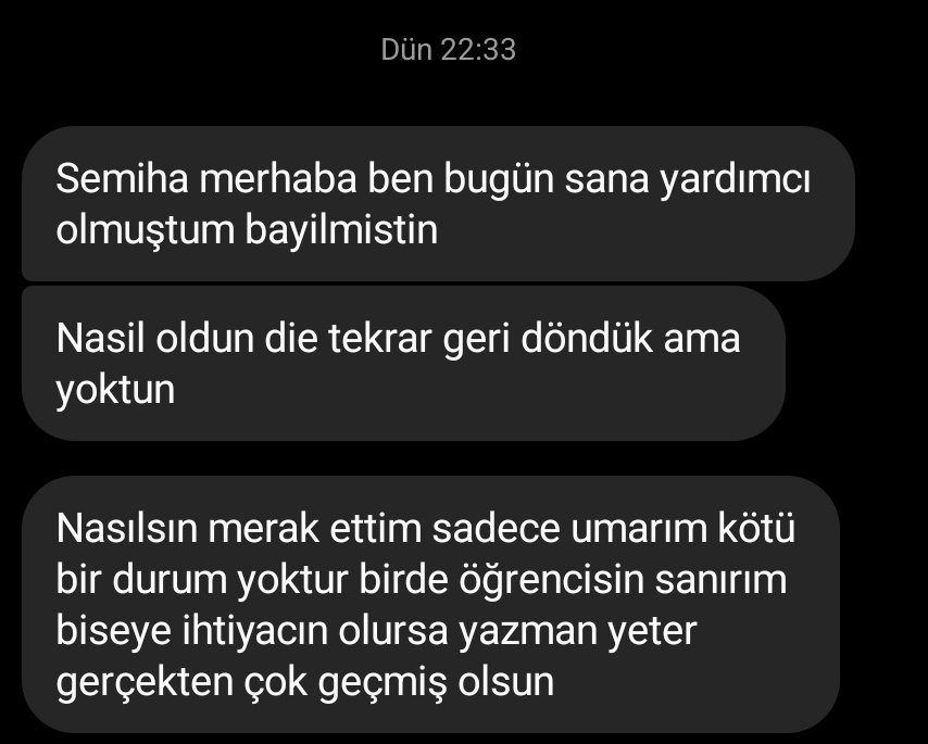 böyle iyi insanların hâlâ olmasıı...