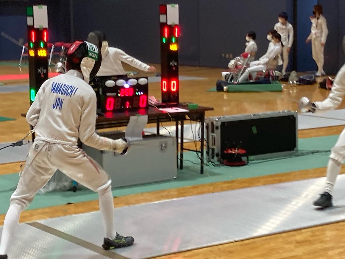 rits_fencing's tweet photo. 関西学生選手権🤺
【エペ個��】
::最終順位::
◎中田憲佑 13位タイ
◎山口倫生 21位
◎井上誉聡 24位
◎高吉大和 28位
◎川西純功 38位

◎渡邊紗都 3位
◎一藤木由香 9位

場所: 大山崎町体育館
※ 無観客試合

明日はエペ団体
応援よろしくお願いします https://t.co/sRTi6ntJKE