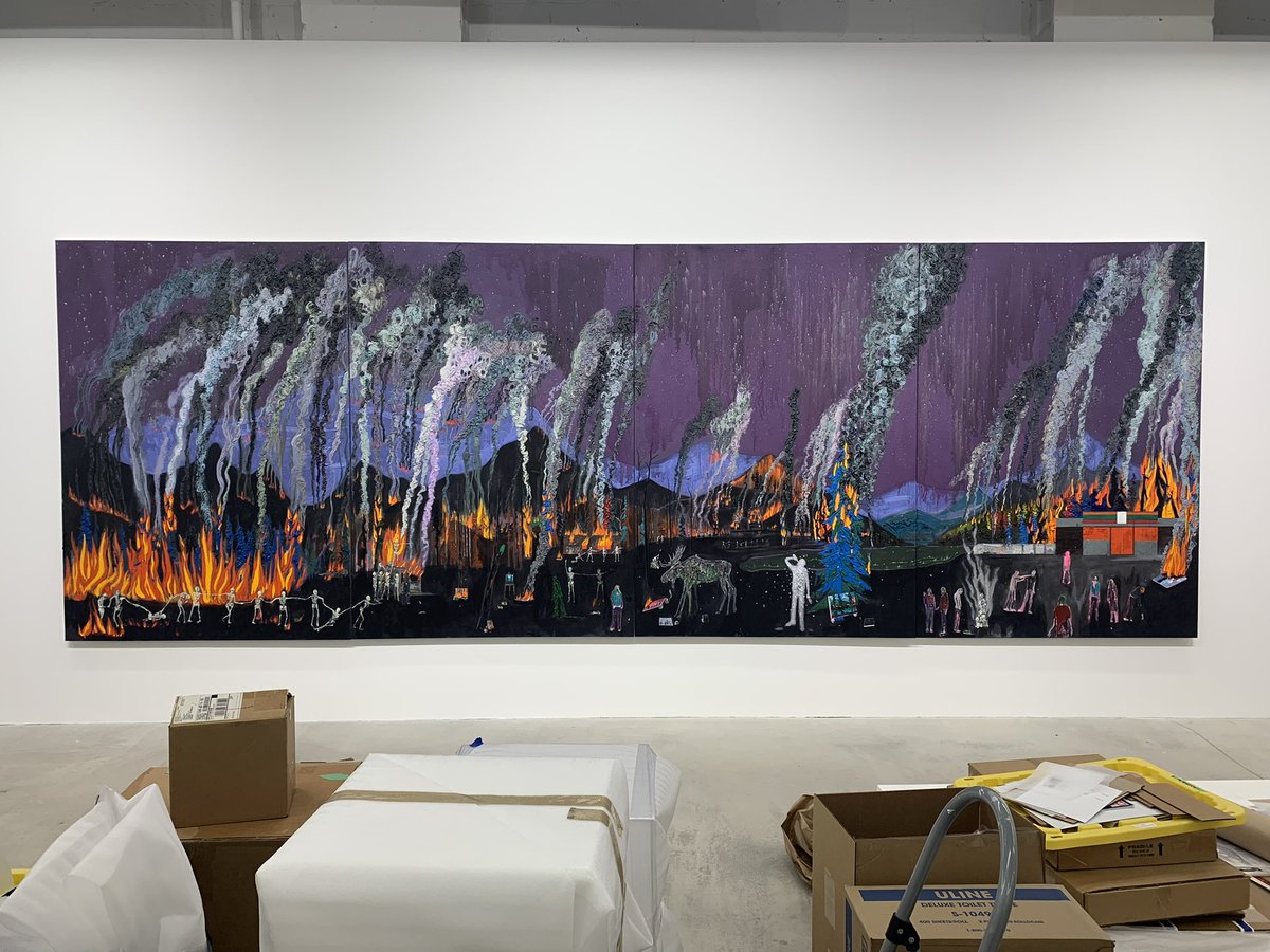 Where are all the protest songs? Opens tonight at PatelBrown gallery…