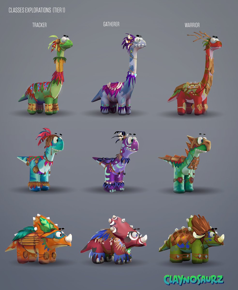 Claynosaurz's tweet photo. Your avatar, your choice https://t.co/IL4AKR9gKu
