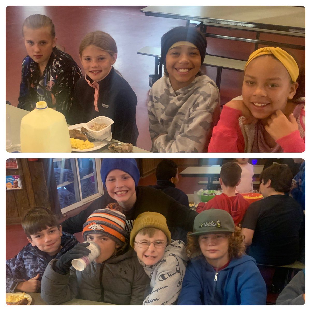 Wildcats_WES's tweet photo. Breakfast with friends this morning at @ymcaccg. French toast, sausage, eggs, cereal and fresh fruit. Morning activities start soon! @1burgschools https://t.co/gXmg2CZg03