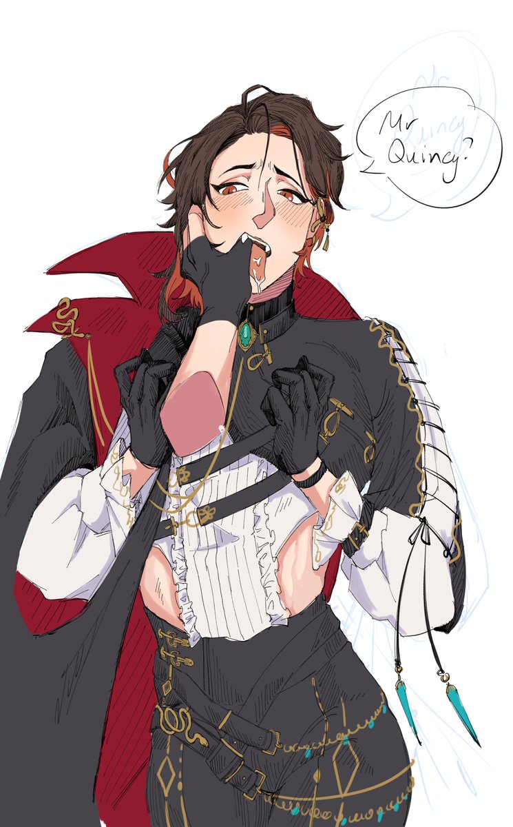ner0w0w0's tweet photo. light sketch of #QuinKumo #Yakumo #NUcarnival https://t.co/Ug9bV6Ttwo