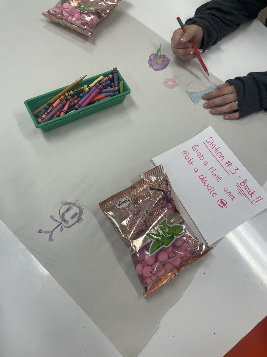 Londyn_Irving's tweet image. I love when a plan comes together 🤩Today we did a unit review using stations. There were  8 stations in a total each with a different task.  🧮 #math9 #RHS #Groupwork #stations #review