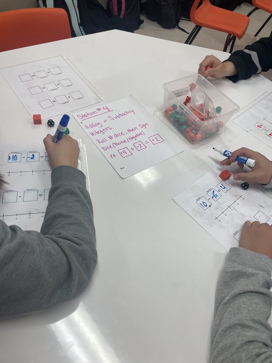 Londyn_Irving's tweet image. I love when a plan comes together 🤩Today we did a unit review using stations. There were  8 stations in a total each with a different task.  🧮 #math9 #RHS #Groupwork #stations #review