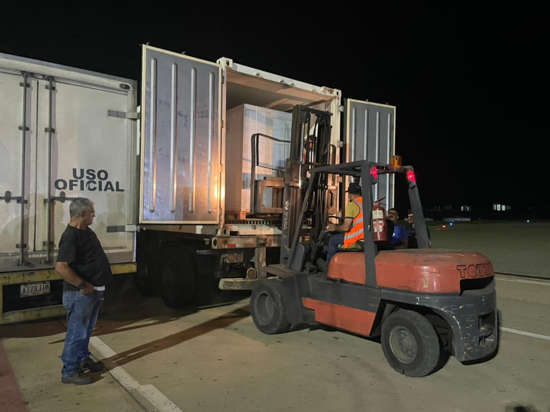 📢 <a href="/Somosivss/">Instituto Venezolano de los Seguros Sociales</a> informó que llegó al país un un cargamento con 1 millón 233 mil 186 suministros de insulinas para la distribución en los centros de salud que atienden a pacientes diabéticos.