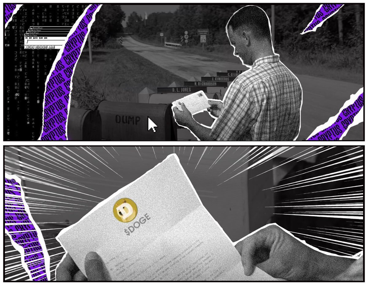 🗨️#QOTD

"Lieutenant Dan got me invested in some kind of pet-related ( $DOGE ) company. So then I got a call from him, saying we don't have to worry about money no more. And I said, that's good! One less thing." (c) Forrest Gump

Did you find the Easter egg here? 👇