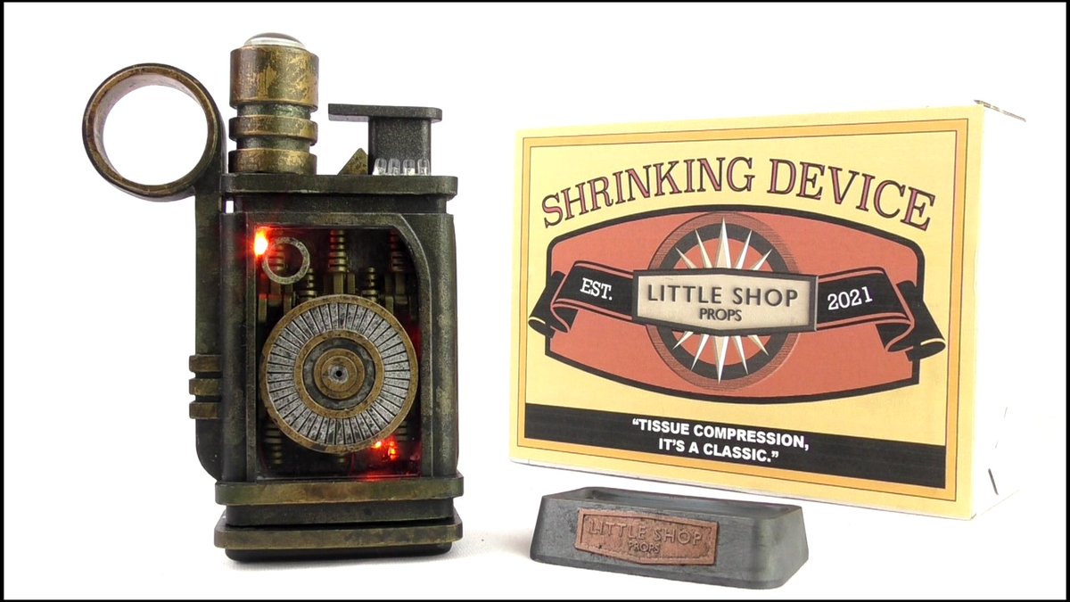Votesaxon07's tweet photo. VIDEO - https://t.co/QsV9hpdZ45
Surprise! A review of the @littleshopprops #TissueCompressionEliminator is online now! #DoctorWho #TheMaster #Votesaxon07 https://t.co/ni9m4w5xNQ