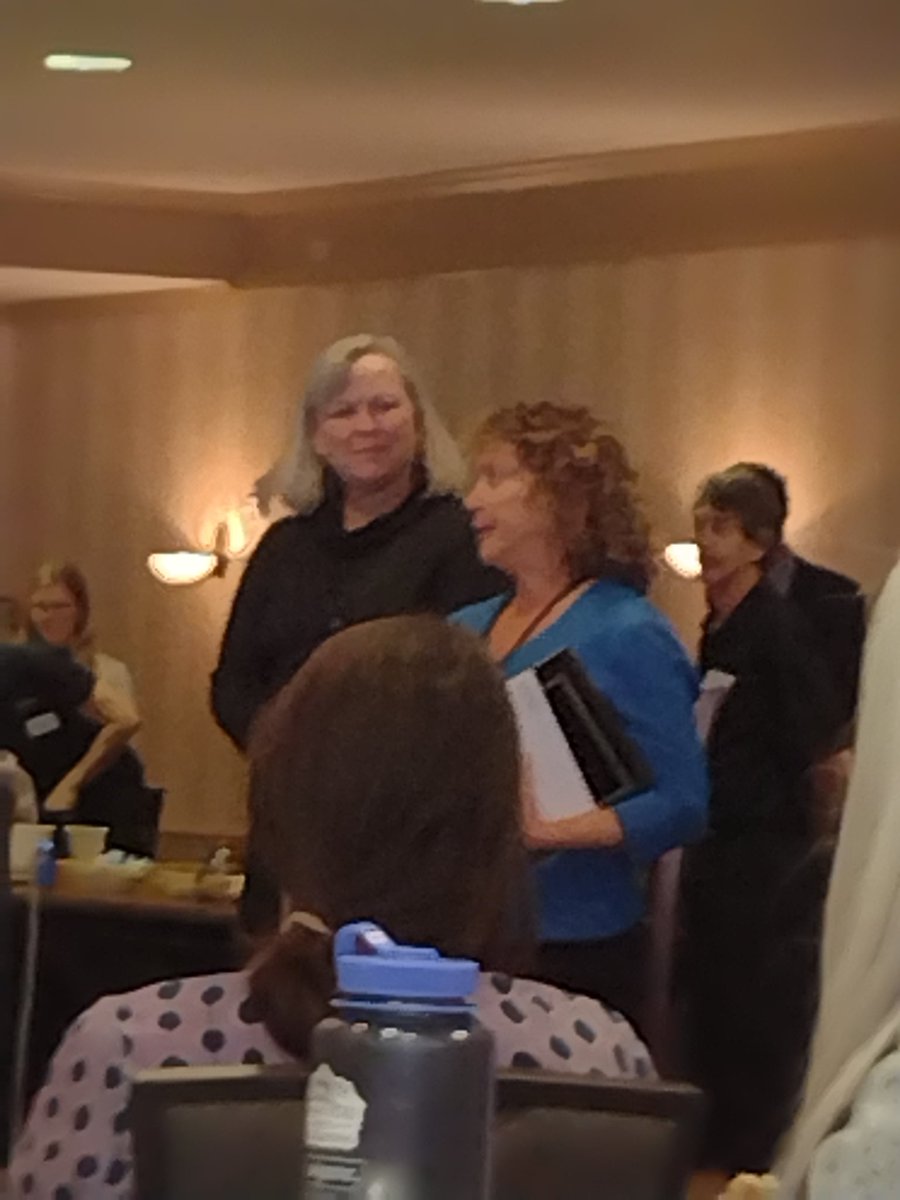 Happy to see @nekvt honored at #atmne2022. Her impact is far and wide and super personal to my own journey in math education. So many students and teachers have benefited from her work!