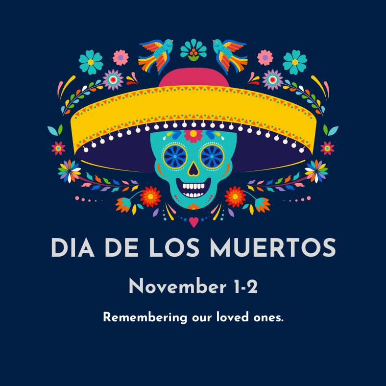 OLLUlibrary's tweet photo. Celebramos el dia de los muertos en la biblioteca! /We celebrate Dia de los muertos at the Library! Over the next week--we'll share some history and significance on this day of remembrance.

Day 1:  What is this day about?  Answer below!

https://t.co/WCx7NIPXAW

@OLLUnivSATX https://t.co/RS8Te6Q5Yd