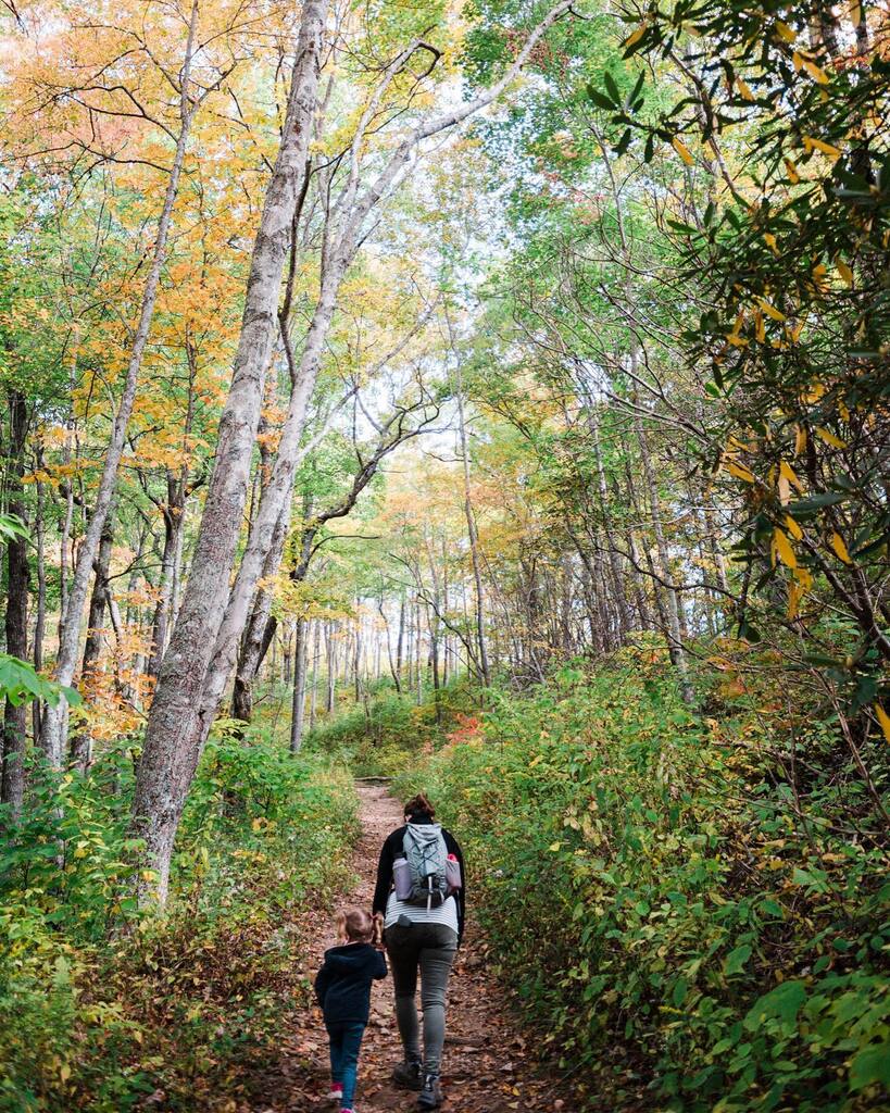 From a couple of weeks ago when we hiked to a fire tower. Margeaux is getting really good and confident with her hiking, which I love. instagr.am/p/Cj8SaMzL7UV/