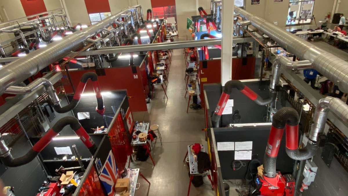 Baker's Gas & Welding Supplies (@bakersgas) on Twitter photo We are hanging out with THE BEST OF THE BEST at #WorldSkills22 at the <a href="/LincolnElectric/">Lincoln Electric</a> Cleveland, OH Headquarters. What a remarkable welding lab! 10/10 for this location and the competitors! 🇺🇸 We are hanging out with THE BEST OF THE BEST at #WorldSkills22 at the <a href="/LincolnElectric/">Lincoln Electric</a> Cleveland, OH Headquarters. What a remarkable welding lab! 10/10 for this location and the competitors! 🇺🇸