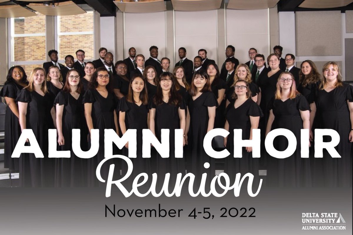 DeltaStateMusic's tweet photo. e-music from DSU - https://t.co/wCY3G2zd9J Homecoming BBQ, Alumni Choir with Dr. Richard Waters, scholarship auditions, and more! https://t.co/TXHgNrbUk5
