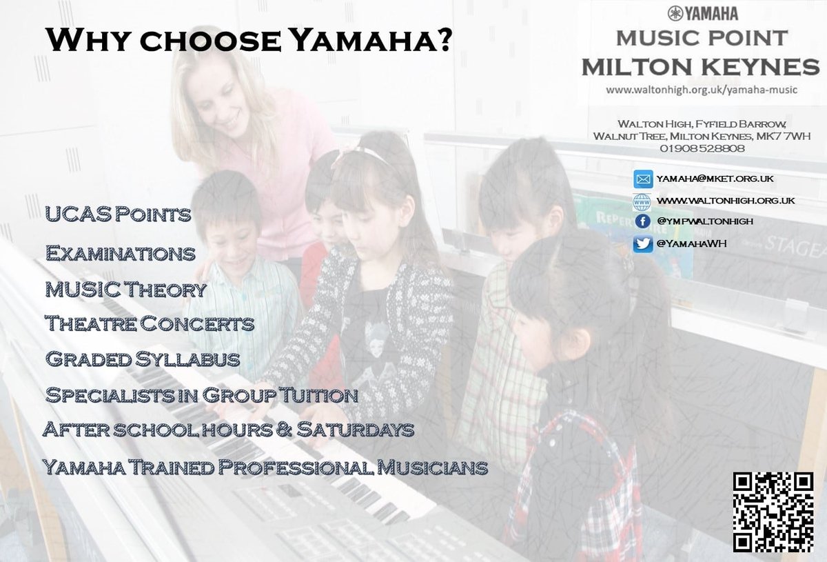 Yamaha at Walton High tweet media