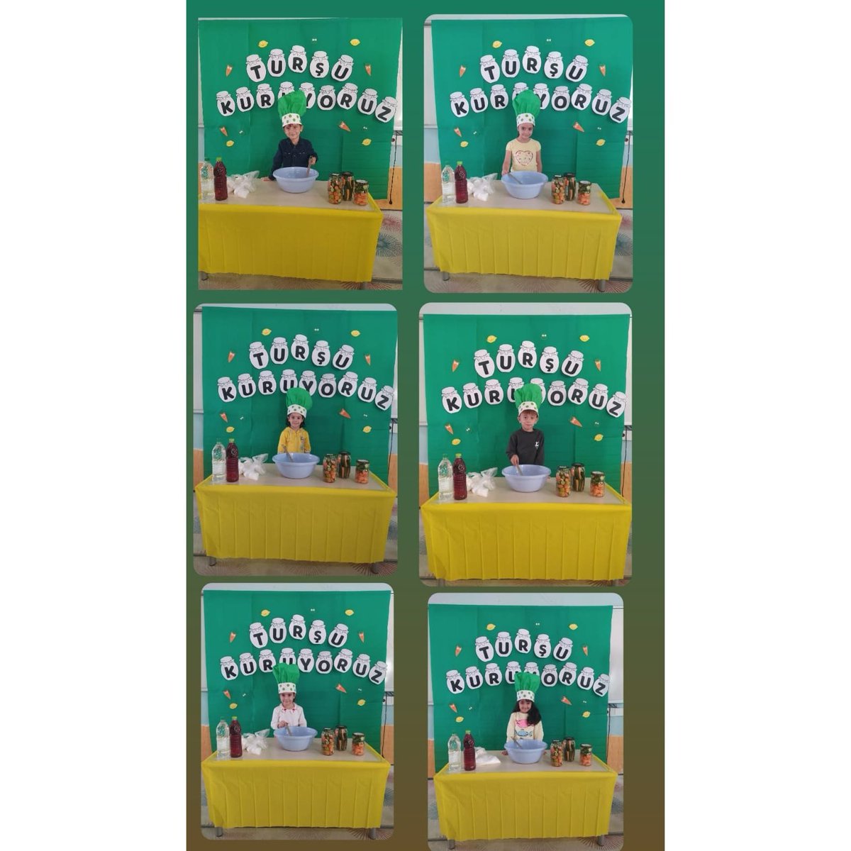 Hayat okulda öğrenilir felsefesiyle yola çıkan Okul Öncesi Öğretmenimiz Tuğba Toprak ve aileleri  minik öğrencilerimize  turşu kurmayı öğretiyor . Değerli çalışmaları için öğretmenimize ve  bu etkinliğe ilgi gösteren  velilerimize  teşekkür ederiz.☺️👏