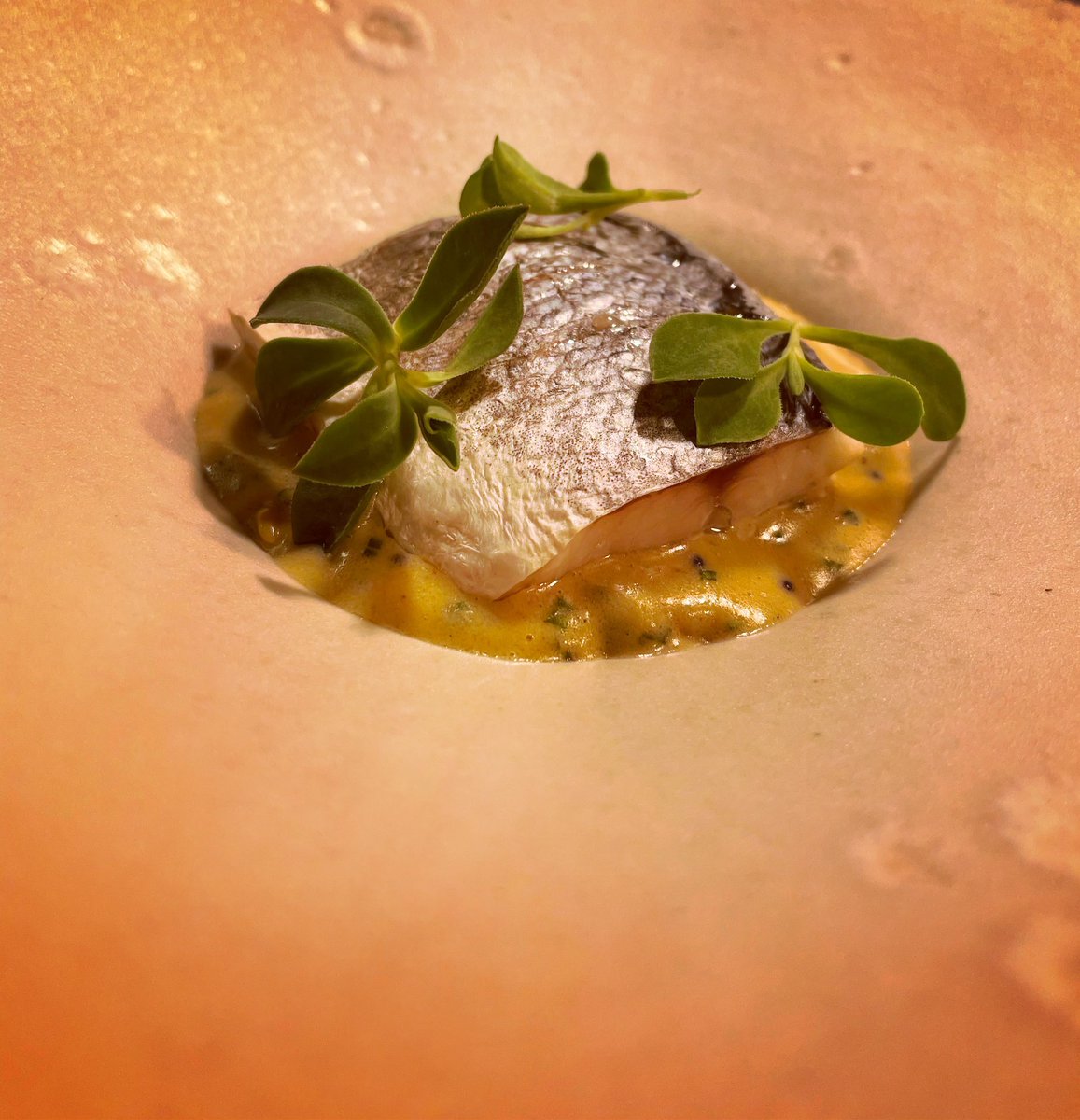 Chefjono2's tweet photo. Sea bass & cockles
Porcini mushroom, Croissant veloutè, caviar.
#newmenu #tastystuff #chefjonoatvandv https://t.co/lKV8J5dKyo