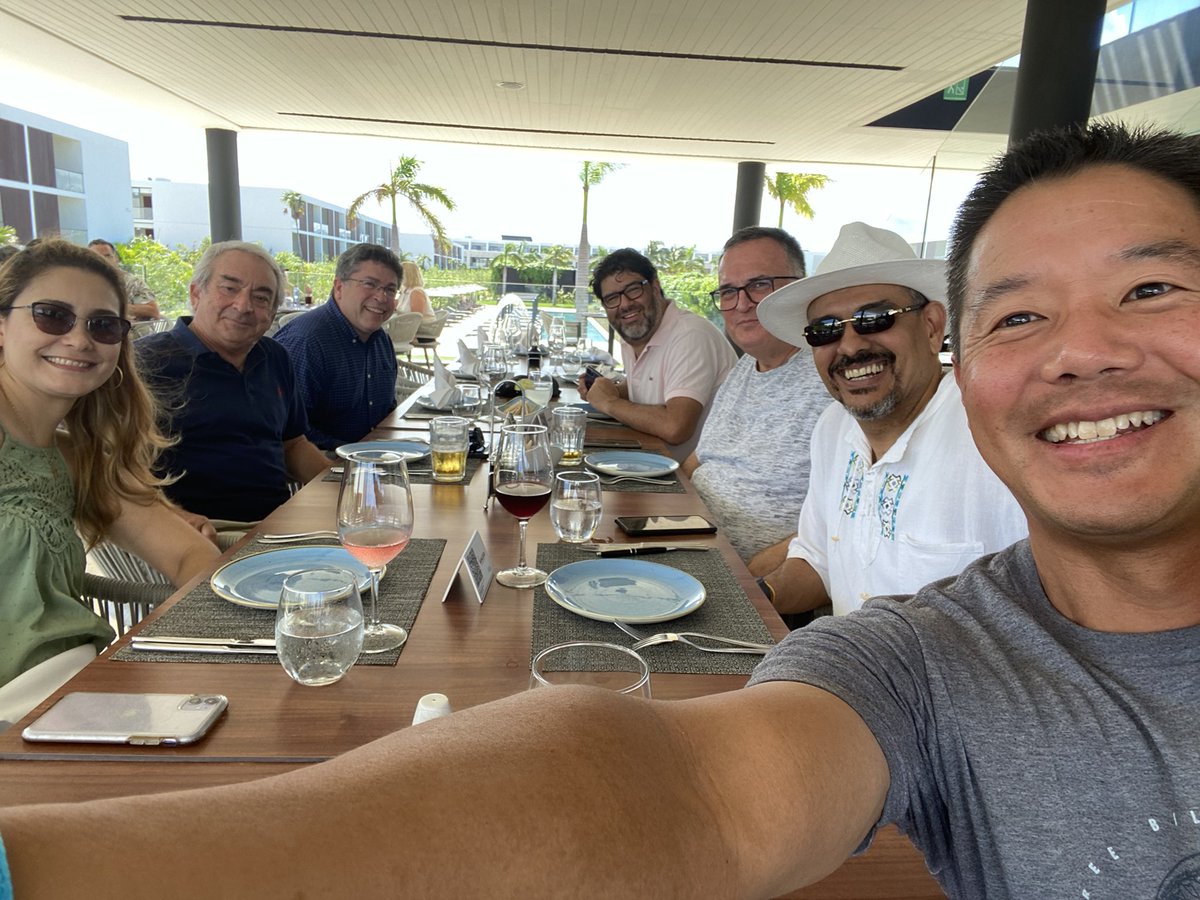 Eugene Yang (@dreugeneyang) on Twitter photo Lunch with the @SCCH18 leadership team in Punta Cana for their annual meeting <a href="/carlosponteR/">Carlos Ponte</a> <a href="/OsirisTiburc/">Osiris Valdez Tiburcio</a> @MiguelCamafort Lunch with the @SCCH18 leadership team in Punta Cana for their annual meeting <a href="/carlosponteR/">Carlos Ponte</a> <a href="/OsirisTiburc/">Osiris Valdez Tiburcio</a> @MiguelCamafort