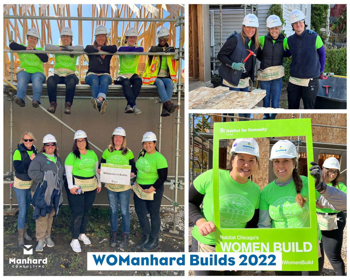 The WOManhard Builds team had an amazing, productive and fun day at the build site of a future woman-owned home in the Greater Grand Crossing neighborhood in Chicago. Visit our page at my.habitatchicago.org/WomenBuild2022…  #CHIWomenBuild #habitatforhumanity