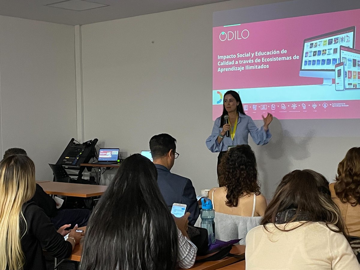 Letmino_ENG's tweet photo. #VirtualEduca Learning doesn’t have to begin and end in the classroom! In a world faced with challenges, implementing #UnlimitedLearning in your university can improve students’ prospects and boost #employability. #OdiloUnlimited https://t.co/8UUcOELApY