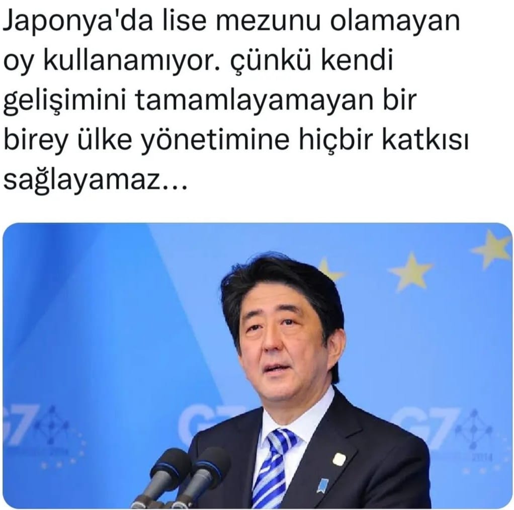#AKPsizÜlkem de bu Vatan için bu Vatanın evlatları oy kullanırdı oysa şimdi öylemi
Değil gelişimini insanlığını tamamlamamış ital yobazlara oy kullandıracak lar