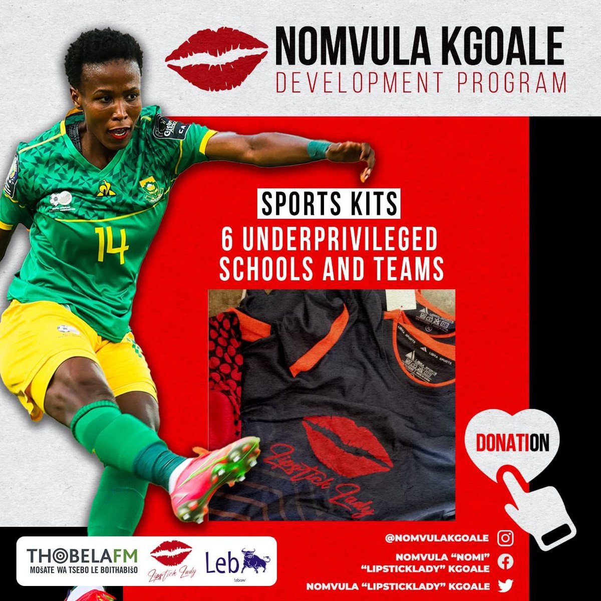 Nomvula “LipstickLady” Kgoale tweet media