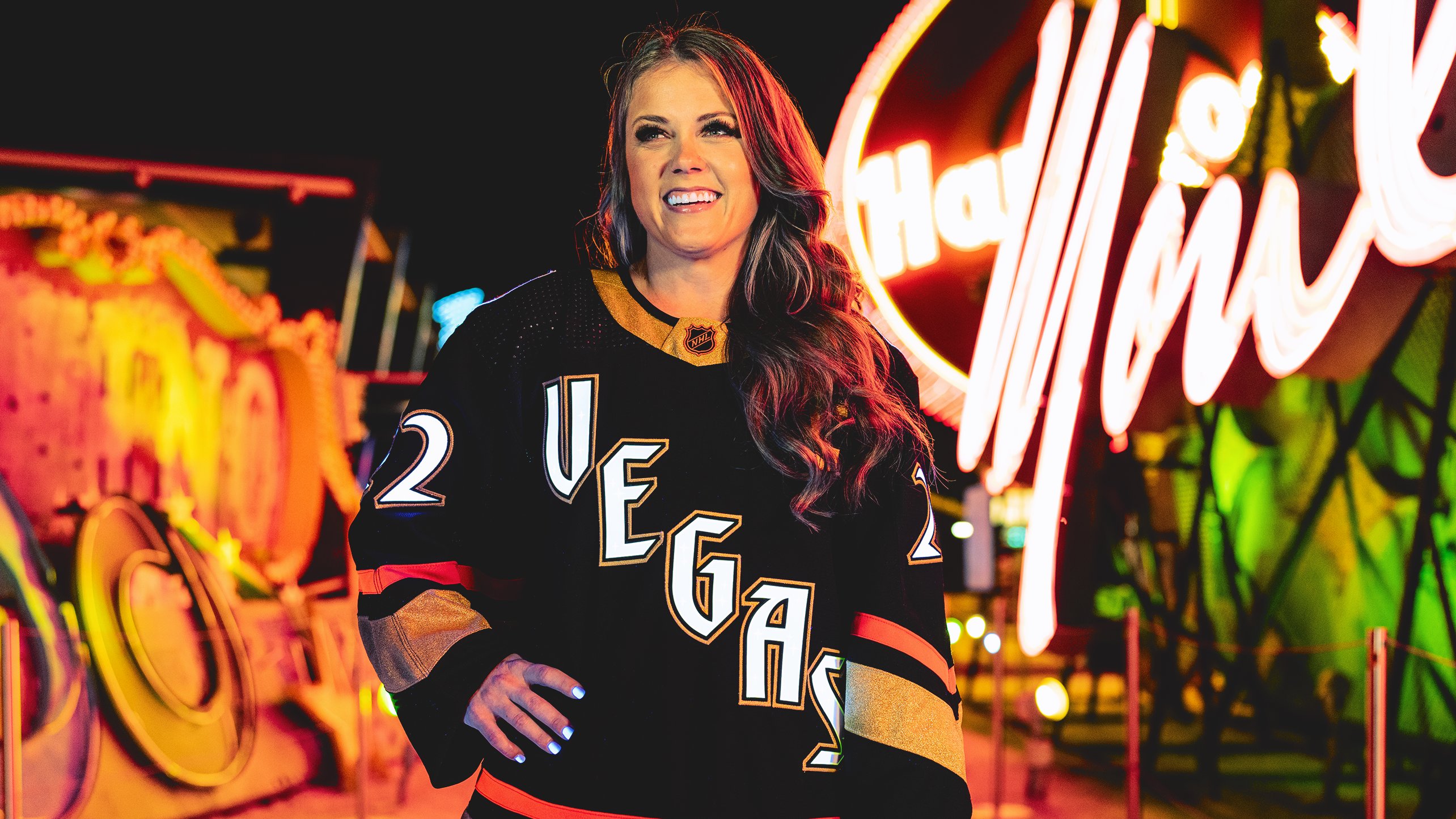 Vegas Golden Knights on X: The font on the front of the jersey is based on  The Excalibur hotel while the numbers on the sleeves and back of the jersey  come from