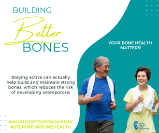 Exercise for your bones (and muscles). Exercise helps build strong bones when you're younger, and maintains bone strength when you’re older. Check out these bone-friendly exercise tips: creakyjoints.org/diet-exercise/… #BuildingBetterBones