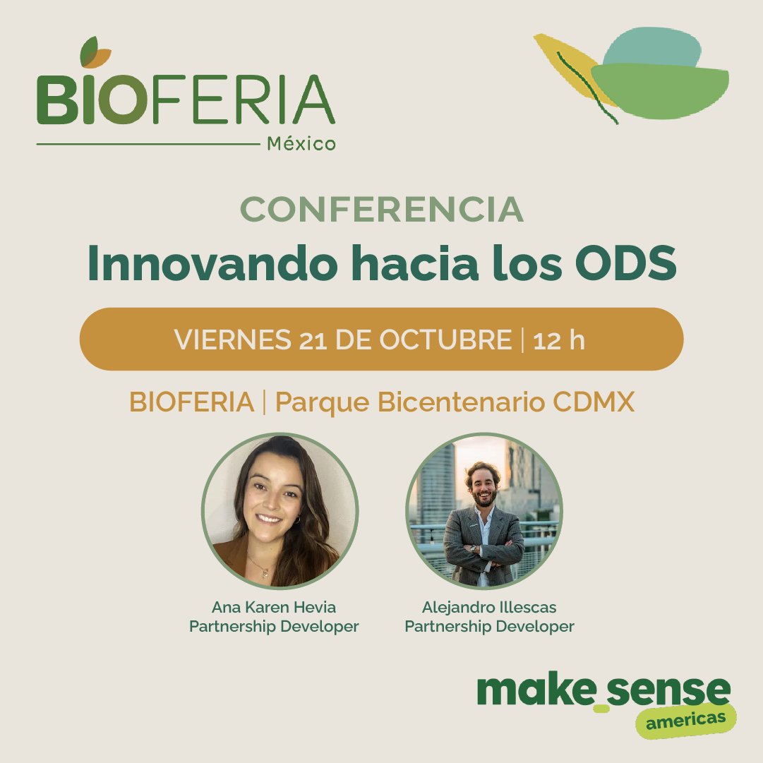 ¡Nos vemos en <a href="/bioferia/">BioFeria</a>.mexico!🇲🇽🌿

Este 21, 22 y 23 de octubre en Parque Bicentenario 🙌  visita nuestro stand y asiste a la conferencia “Innovando hacia los Objetivos de Desarrollo Sostenible”

Vive consciente, consume responsable🌿
Regístrate gratis 👉 bit.ly/3gaU8Vj