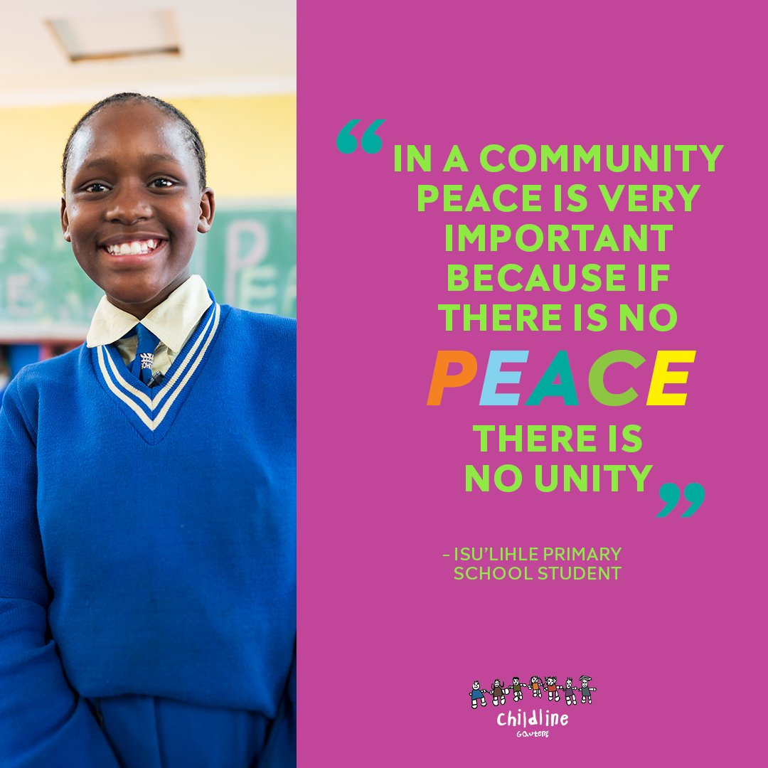 ChildlineGP's tweet photo. Our kids are not blind to the violence happening in our communities. It impacts them and their futures. Let’s create a better environment for them to thrive. A peaceful environment. #PeaceIsCalling #Childline https://t.co/gB4TlYFQOL