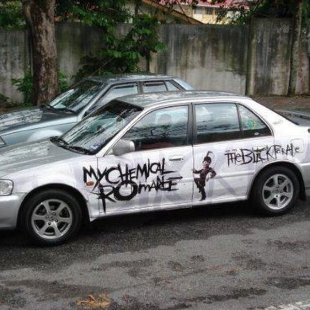 the black parade is finally old enough to drive. happy sweet 16