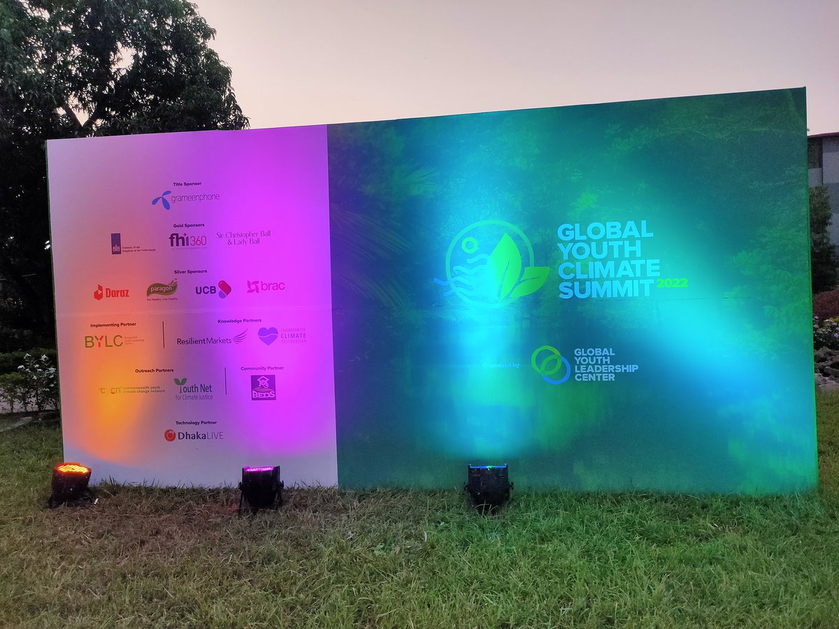 fhrishal's tweet photo. Attending day-1 of Global Youth #Climate Summit organized by @gylctweets at CSS Ava Center, Khulna. It is such a great venue for such an amazing summit. 

#GYCS2022 #GYLC #ClimateAction https://t.co/dhghu8t2Z5