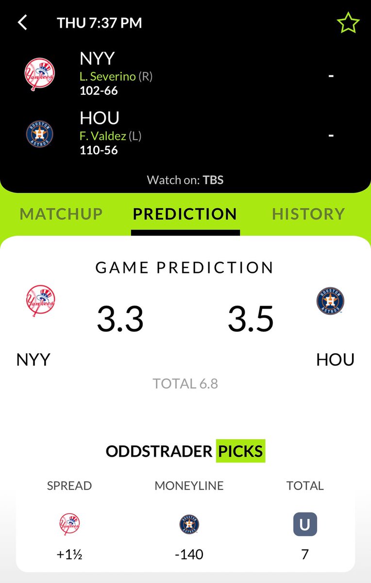 Here's our Game 2 prediction for today. Let's get it done! 💰 👉 DOWNLOAD APP for all features! 👉 📲 bit.ly/3SAm3wr Drop a like if tailing! 🤑 #WorldSeries #MLBBaseball #MLBPicks #SportsPicks