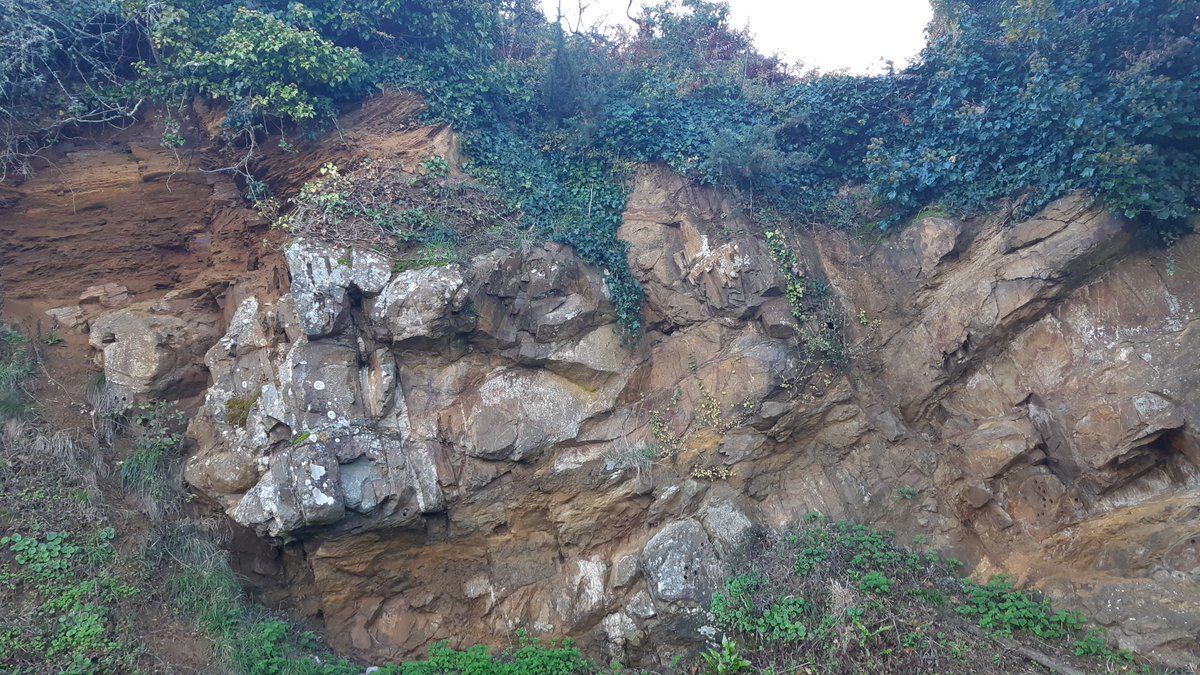 svtjeanmace's tweet photo. Superbe journée, sous le ☀️ évidemment, #géologie et d'histoire bretonne sur la presqu'île de Crozon pour les élèves de #première #spésvt et #languebretonne @LLanester
Découverte de sites exceptionnels #menezhom
#rozan ses pillow-lavas et son four à chaux https://t.co/0BVJ3UszTk