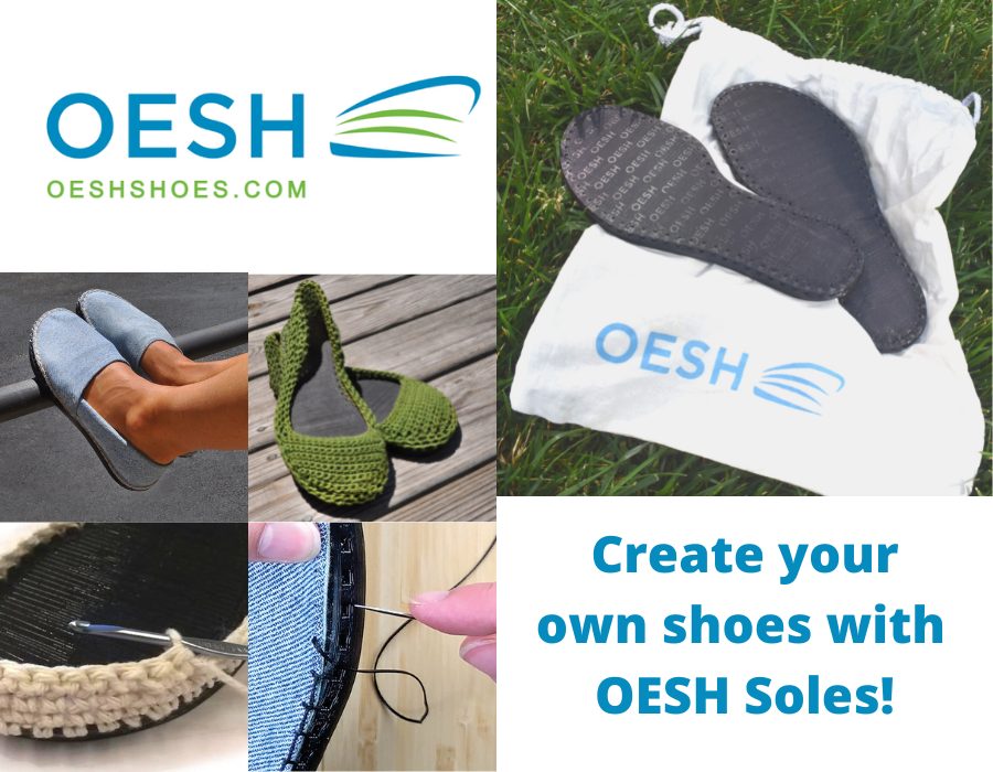 Create your own bespoke shoes with OESH 3D printed soles! Custom sole options are available. Learn more at oeshshoes.com/create/