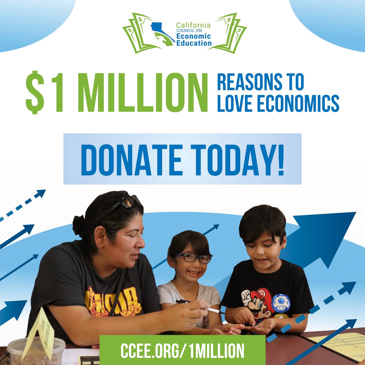 We're proud to share with you that we are closer than ever to reaching our $1 million target!  Thanks to the amazing generosity of long-time partners and generous friends, we are just $65,000 away from giving every Californian the foundation for personal financial success.
