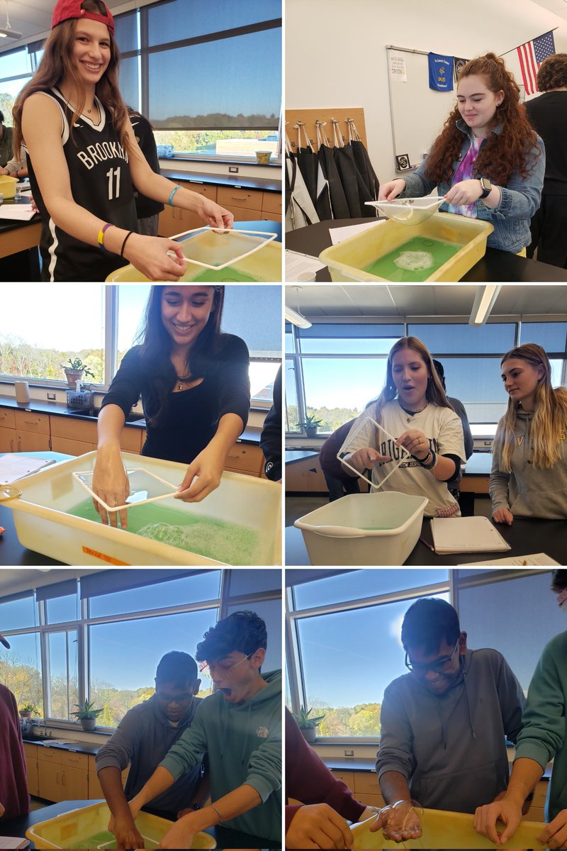 laurahims's tweet photo. Their faces say it all. Learning about cell membranes is fun! #apbio #umasdistheplacetobe https://t.co/CGRjvVHnpb
