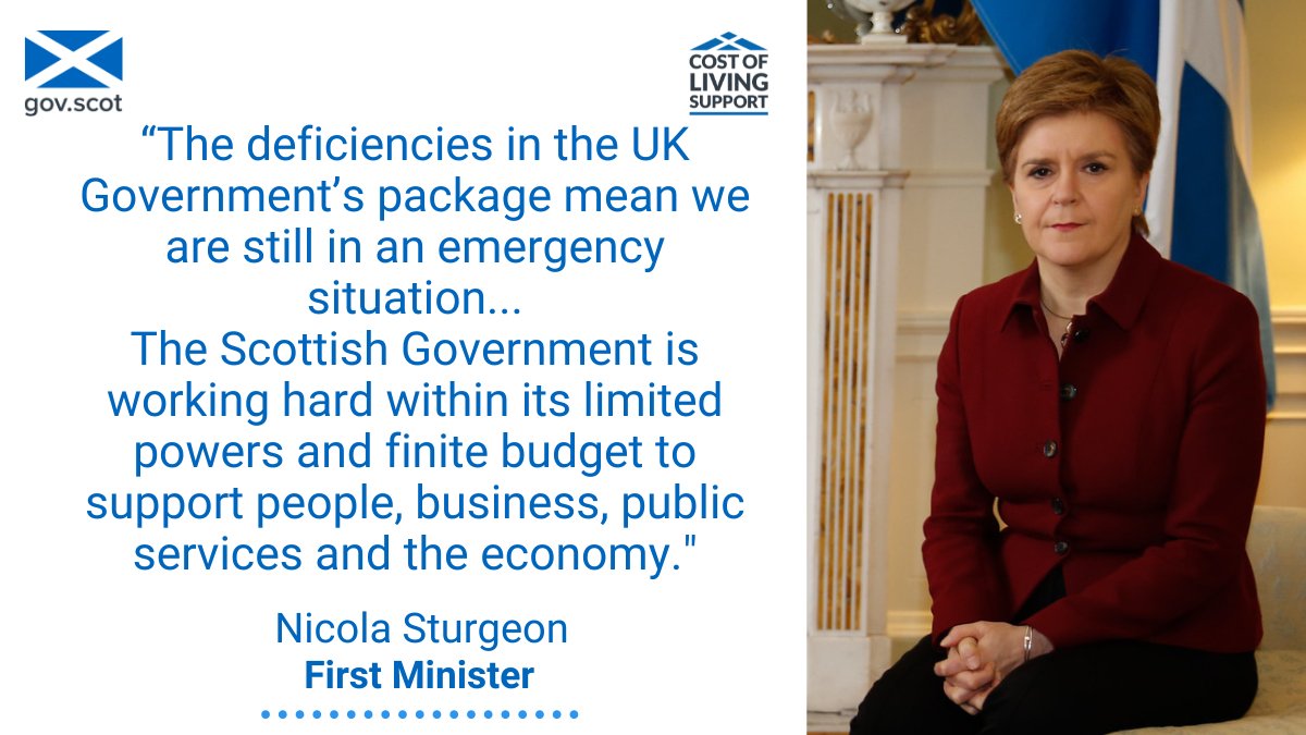 Energy companies and advice organisations joined FM @NicolaSturgeon for a second energy cost crisis summit. They discussed ways to support consumers and businesses facing high bills this winter and agreed more action is needed from the UK Government. ➡️ bit.ly/3gtKNs8
