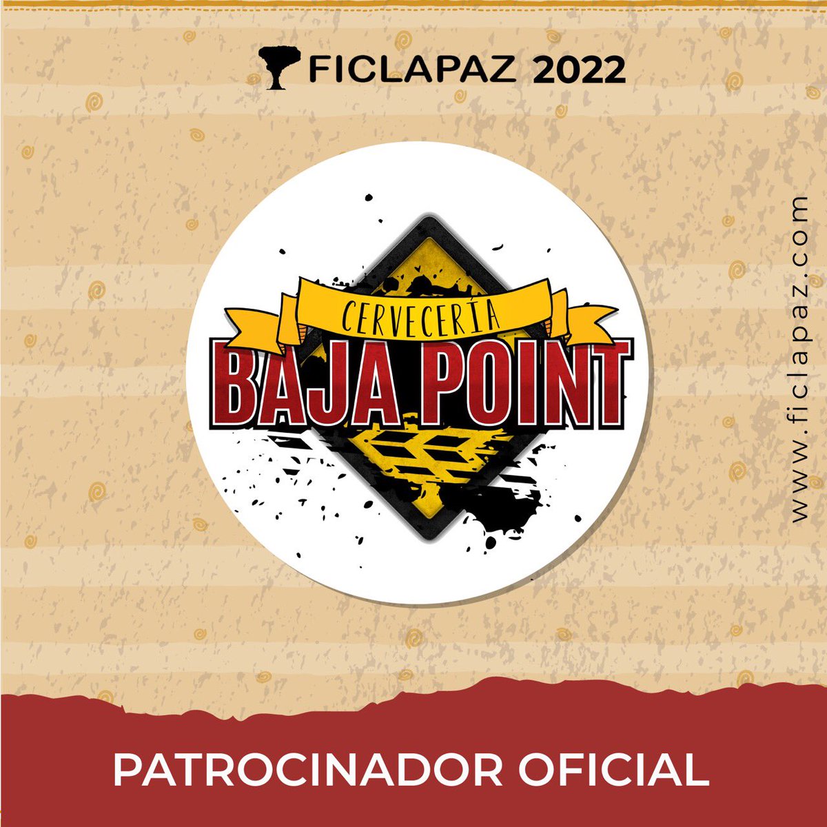 Muchas gracias a 𝗕𝗮𝗷𝗮 𝗣𝗼𝗶𝗻𝘁 por su valioso y gran apoyo incondicional en la #5taEdición del 𝙁𝙚𝙨𝙩𝙞𝙫𝙖𝙡 𝙄𝙣𝙩𝙚𝙧𝙣𝙖𝙘𝙞𝙤𝙣𝙖𝙡 𝙙𝙚 𝘾𝙞𝙣𝙚 𝙇𝙖 𝙋𝙖𝙯 𝟮𝟬𝟮𝟮! 

¡Nos vemos en octubre! #FICLAPAZ del 27 al 30 de octubre. 🎬❤️
.
.
.
#FICLaPaz2022