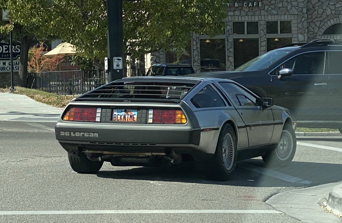 Saw this car while we were out and about the other day. If I had seen this when I was 12, my eyeballs would’ve fallen right out of my head. Is it possible… Nah.